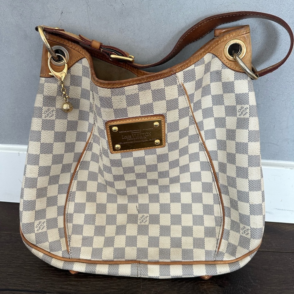 Authentic Louis Vuitton Damier Azul Galliere PM